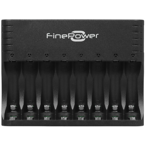 Купить Зарядное устройство FinePower M8  5096997. Характеристики, отзывы и цены в Донецке