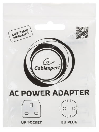 Купить Переходник Cablexpert A-AC-UKEU-001  1267170. Характеристики, отзывы и цены в Донецке