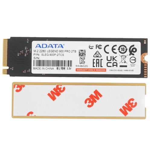 Купить 2000 ГБ M.2 NVMe накопитель ADATA LEGEND 900 PRO  5631371. Характеристики, отзывы и цены в Донецке