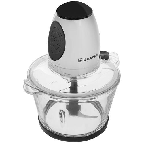 Купить Измельчитель  Brayer 1402BR серый  8164744. Характеристики, отзывы и цены в Донецке