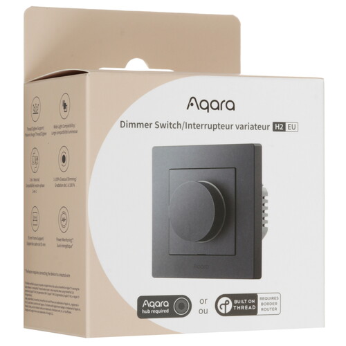 Купить Умный диммер AQARA H2 EU модель KD-R01D_gr  5648109. Характеристики, отзывы и цены в Донецке