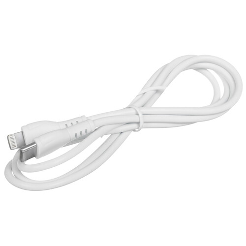 Купить Кабель круглый Borofone Lightning 8-pin - USB Type-C белый 1 м  5475077. Характеристики, отзывы и цены в Донецке