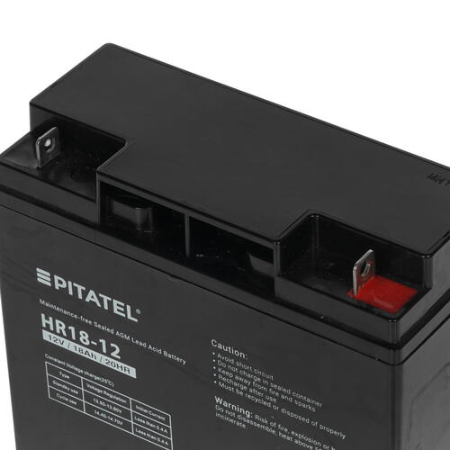 Купить Аккумуляторная батарея для ИБП Pitatel HR18-12  8151417. Характеристики, отзывы и цены в Донецке