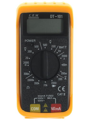 Купить Мультиметр CEM DT-101  1063793. Характеристики, отзывы и цены в Донецке