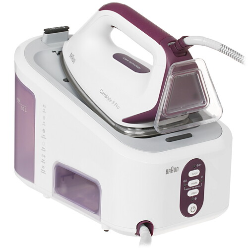 Купить Парогенератор Braun CareStyle 3 Pro Steam Generator Iron IS3155VI SS фиолетовый  4725452. Характеристики, отзывы и цены в Донецке