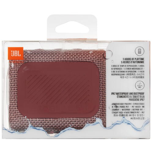 Купить Портативная колонка JBL GO 3, розовый  5420124. Характеристики, отзывы и цены в Донецке