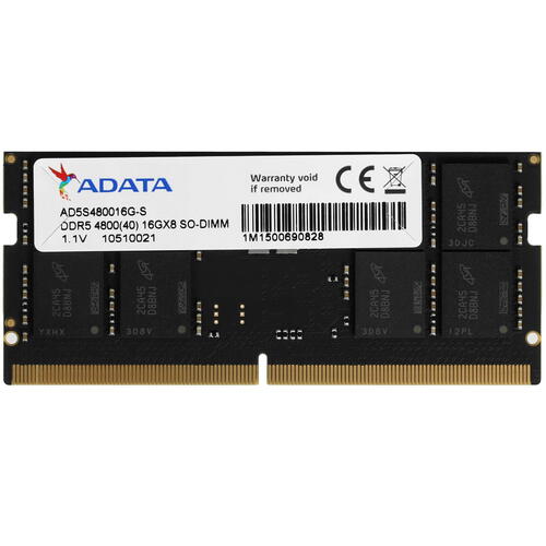 Купить Оперативная память SODIMM ADATA [AD5S480016G-S] 16 ГБ  5014834. Характеристики, отзывы и цены в Донецке