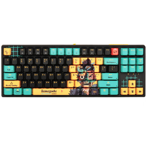 Купить Клавиатура проводная A4Tech Bloody AT87 Renegade  5600525. Характеристики, отзывы и цены в Донецке