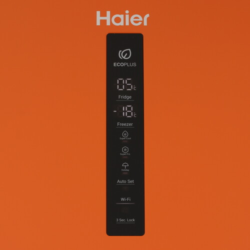 Купить Холодильник с морозильником   Haier C2F636CORGU1 оранжевый  5463887. Характеристики, отзывы и цены в Донецке