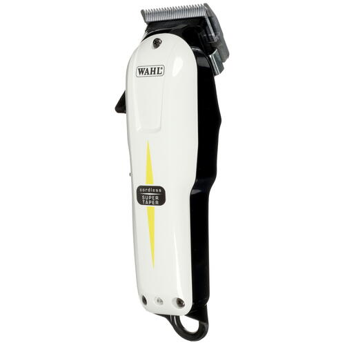 Машинка для стрижки Wahl Super Taper Cordless белый/желтый, черный