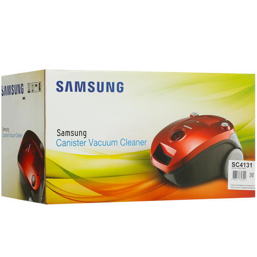 Купить Пылесос Samsung SC4131 красный  1070799. Характеристики, отзывы и цены в Донецке