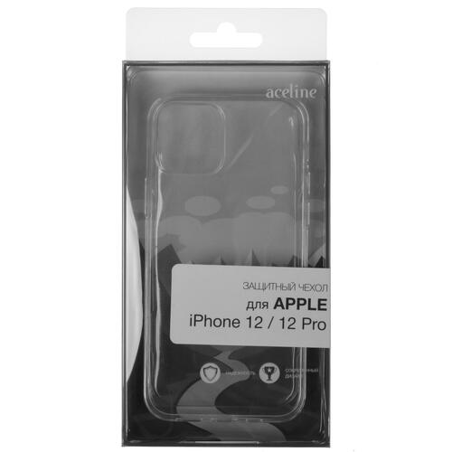 Купить Накладка  Aceline Silicone для Apple iPhone 12/ 12 Pro прозрачный  5421109. Характеристики, отзывы и цены в Донецке