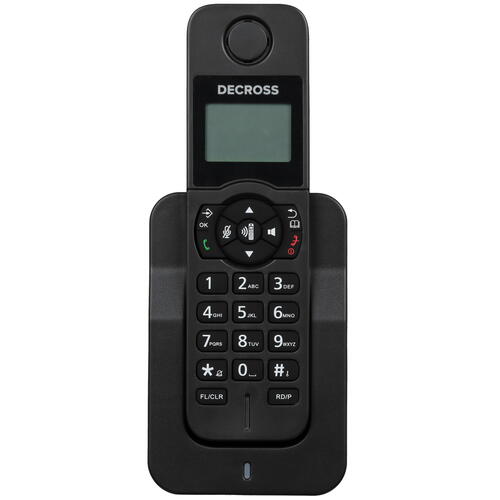 Купить Телефон беспроводной (DECT) DECROSS DC1005  5412552. Характеристики, отзывы и цены в Донецке