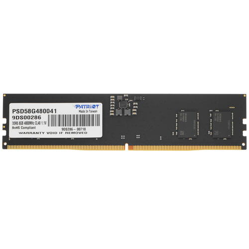 Купить Оперативная память Patriot Signature Line [PSD58G480041] 8 ГБ  4884316. Характеристики, отзывы и цены в Донецке
