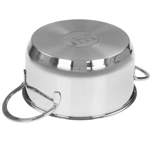 Купить Кастрюля Werner Como 50169 2.4 л 18 см серебристый  9223336. Характеристики, отзывы и цены в Донецке