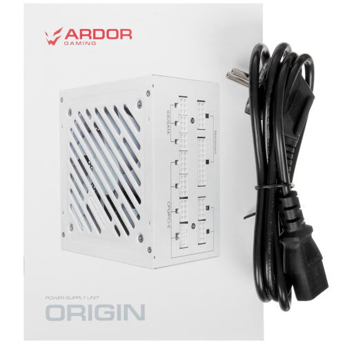 Купить Блок питания ARDOR GAMING ORIGIN 750WGF White  белый  5434457. Характеристики, отзывы и цены в Донецке
