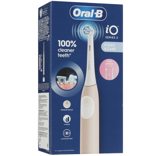 Купить Электрическая зубная щетка Braun Oral-B iOS2.1C9.0 розовый  9300869. Характеристики, отзывы и цены в Донецке
