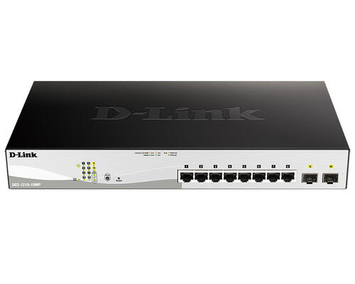 Купить Коммутатор D-Link DGS-1210-10MP/FL1A  9931277. Характеристики, отзывы и цены в Донецке
