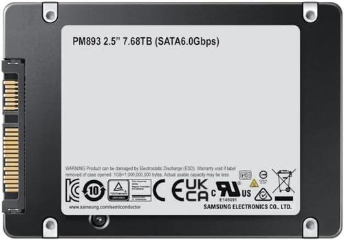 Купить 7680 ГБ Серверный SSD накопитель Samsung PM893 [MZ7L37T6HBLA-00A07]  5416523. Характеристики, отзывы и цены в Донецке