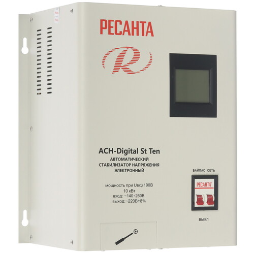 Купить Стабилизатор напряжения РЕСАНТА АСН-Digital St Ten  5637642. Характеристики, отзывы и цены в Донецке