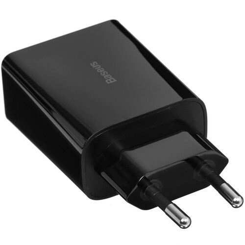 Купить Сетевое зарядное устройство Baseus Speed Mini черный  5370222. Характеристики, отзывы и цены в Донецке