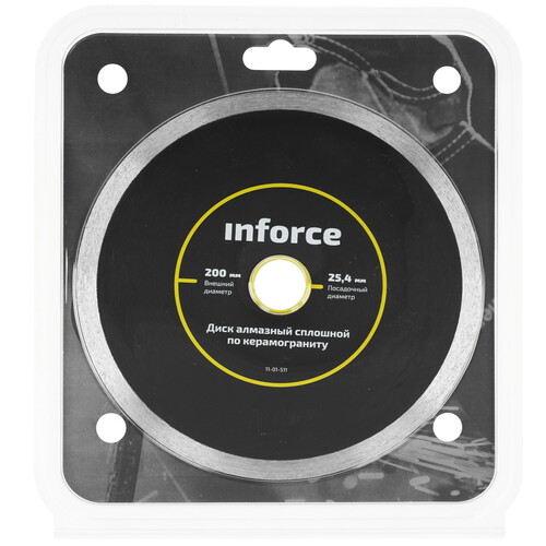Купить Диск алмазный INFORCE 11-01-511  5487552. Характеристики, отзывы и цены в Донецке