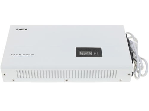 Купить Стабилизатор напряжения SVEN AVR SLIM-2000 LCD  1096250. Характеристики, отзывы и цены в Донецке