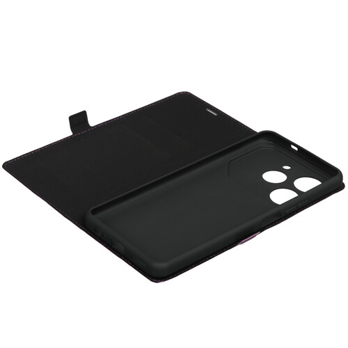 Купить Чехол-книжка  BoraSCO Book Case для Tecno POVA 6 Neo фиолетовый  5493037. Характеристики, отзывы и цены в Донецке