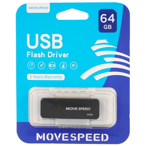 Купить Память USB Flash 64 ГБ Movespeed KHWS1 [U2PKHWS1-64GB]  5498956. Характеристики, отзывы и цены в Донецке
