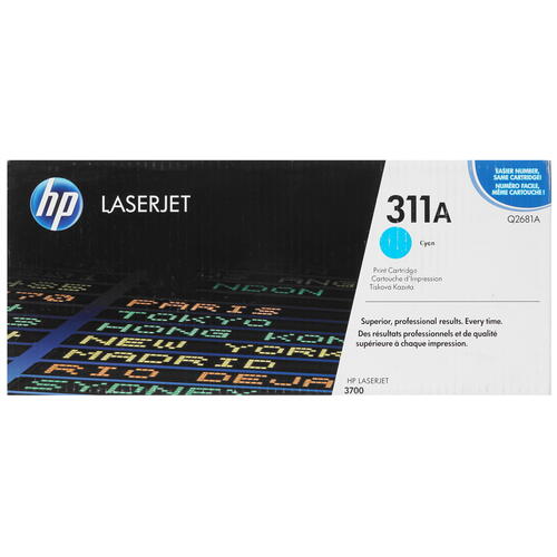 Купить Картридж лазерный HP 311A (Q2681A) голубой  7937016. Характеристики, отзывы и цены в Донецке
