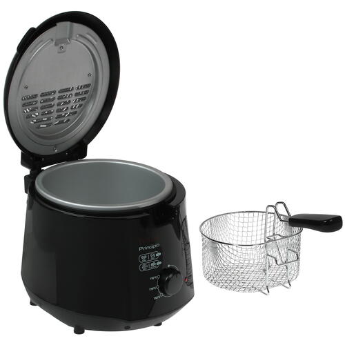 Купить Фритюрница Tefal Principio FF230831 черный  5011499. Характеристики, отзывы и цены в Донецке
