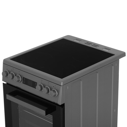 Купить Электрическая плита Indesit ISV5F2HX серебристый  9306998. Характеристики, отзывы и цены в Донецке