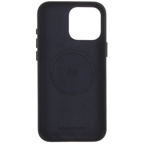 Купить Накладка  Magssory Eco Leather Case для Apple iPhone 16 Pro Max синий  9265551. Характеристики, отзывы и цены в Донецке