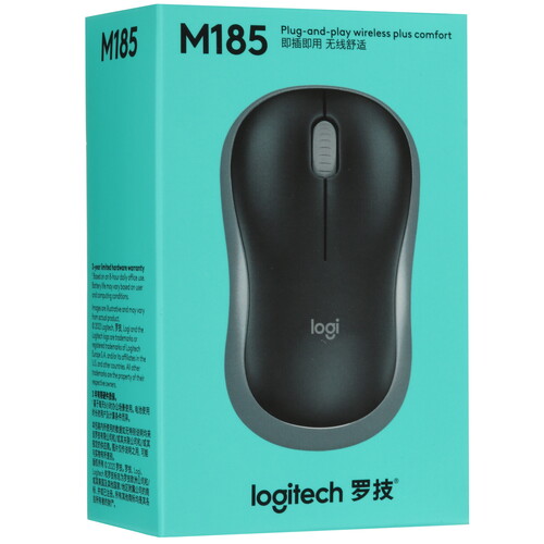 Купить Мышь беспроводная Logitech M185  5464556. Характеристики, отзывы и цены в Донецке