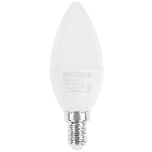 Купить Лампа светодиодная Kodak LED B35-7W-830-E14  5417550. Характеристики, отзывы и цены в Донецке