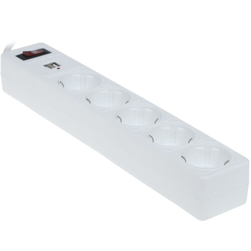 Купить Сетевой фильтр Smartbuy SBSP-18U-W белый  1300681. Характеристики, отзывы и цены в Донецке