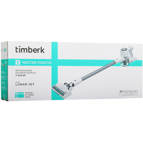 Купить Пылесос  вертикальный  Timberk T-VCH-67  белый  9115463. Характеристики, отзывы и цены в Донецке