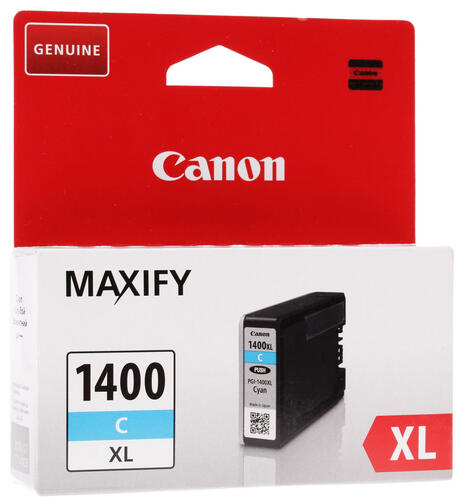 Купить Картридж Canon PGI-1400XL C голубой  1012044. Характеристики, отзывы и цены в Донецке