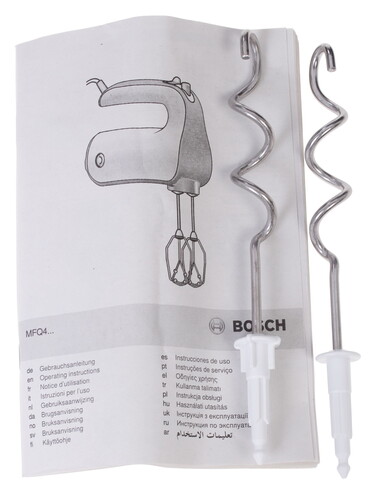 Купить Миксер Bosch MFQ 4020 Styline белый  0141276. Характеристики, отзывы и цены в Донецке