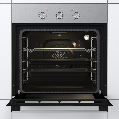Купить Электрический духовой шкаф Gorenje BO6727E03NX серебристый  9140406. Характеристики, отзывы и цены в Донецке
