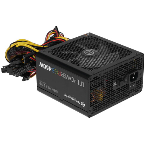 Купить Блок питания Thermaltake Litepower RGB 450W  1341205. Характеристики, отзывы и цены в Донецке