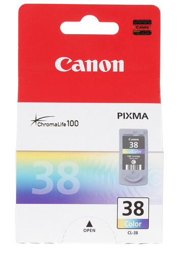 Купить Картридж Canon CL-38 многоцветный  0106176. Характеристики, отзывы и цены в Донецке