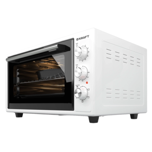 Купить Мини-печь Kraft KF-MO 4806 FW белый  9131519. Характеристики, отзывы и цены в Донецке