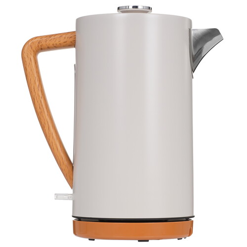 Купить Электрочайник Kitfort КТ-8715 бежевый  9263507. Характеристики, отзывы и цены в Донецке