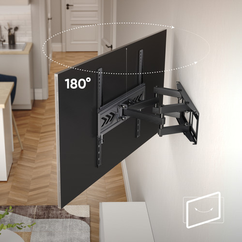 Купить Кронштейн для ТВ ONKRON STE644-B черный  9343397. Характеристики, отзывы и цены в Донецке