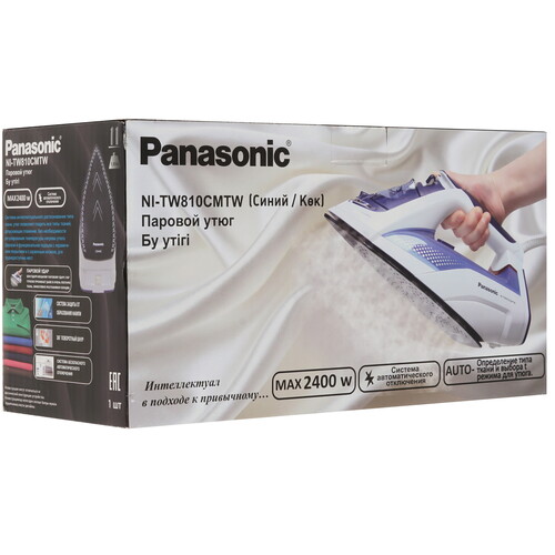 Купить Утюг Panasonic NI-TW800CMTW белый  9259073. Характеристики, отзывы и цены в Донецке