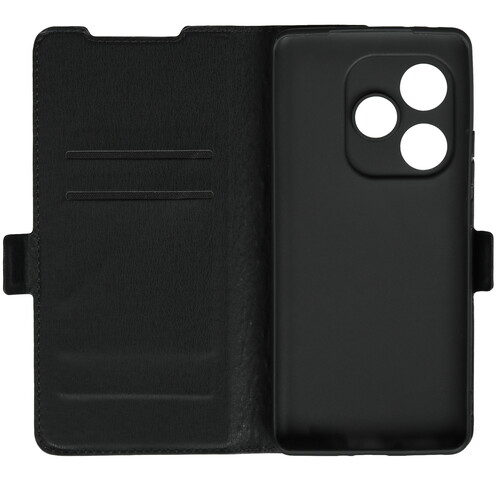 Купить Чехол-книжка  DF Flip Case для realme GT 6/ 6T черный  5485584. Характеристики, отзывы и цены в Донецке