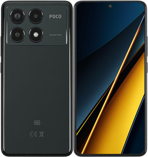 Купить 6.67" Смартфон POCO X6 Pro 512 ГБ черный  5442355. Характеристики, отзывы и цены в Донецке