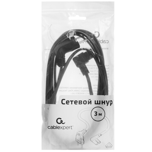 Купить Кабель питания Cablexpert IEC C7 - CEE 7/16  5614822. Характеристики, отзывы и цены в Донецке