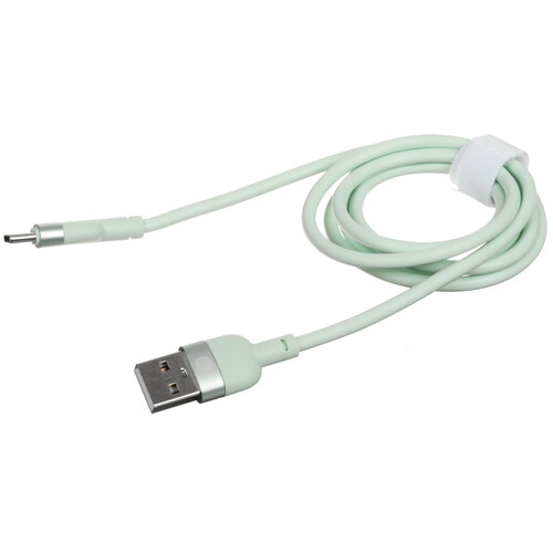 Купить Кабель круглый ВСЕГАЗИН USB Type-C - USB 2.0 Type-A зеленый 1 м  5482481. Характеристики, отзывы и цены в Донецке